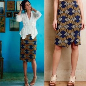 Maeve Anthropologie Kanara Pencil Skirt